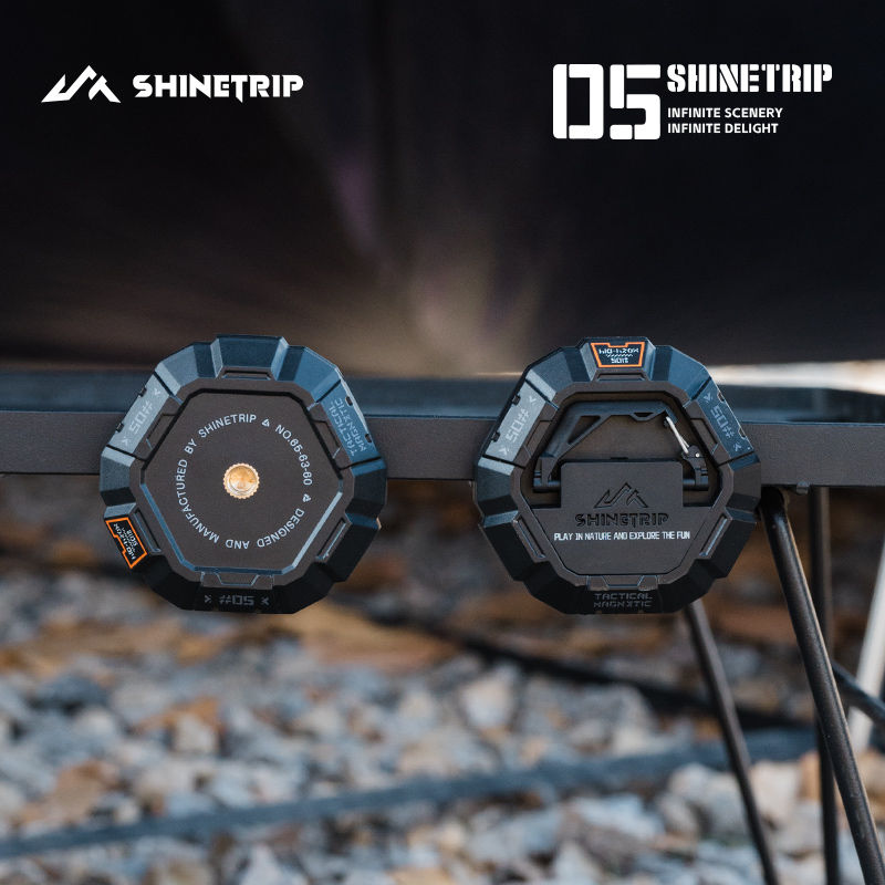 Outdoor Power Point - Crochet magnétique tactique extérieur ShineTrip, crochet