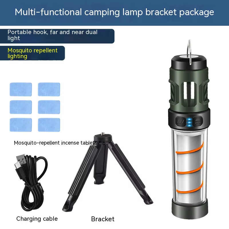 Outdoor Power Point - Lampe anti-moustiques multifonctionnelle pour le camping,
