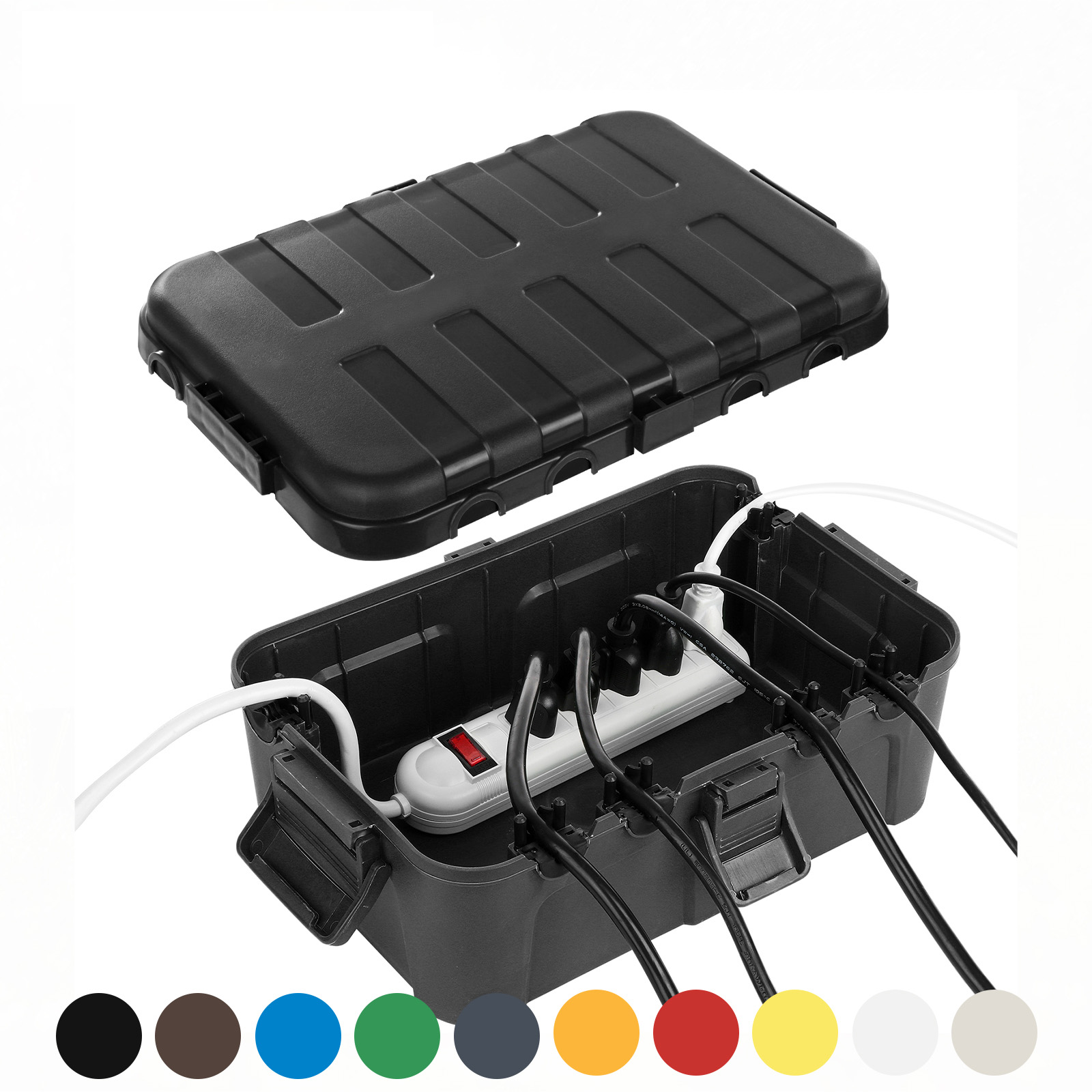 Outdoor Power Adapter - Boîte électrique extérieure Extra Large, couvercle