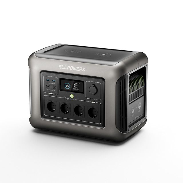 Outdoor Power Generator - Station d'alimentation solaire ALLPOWERS R1500 1500W