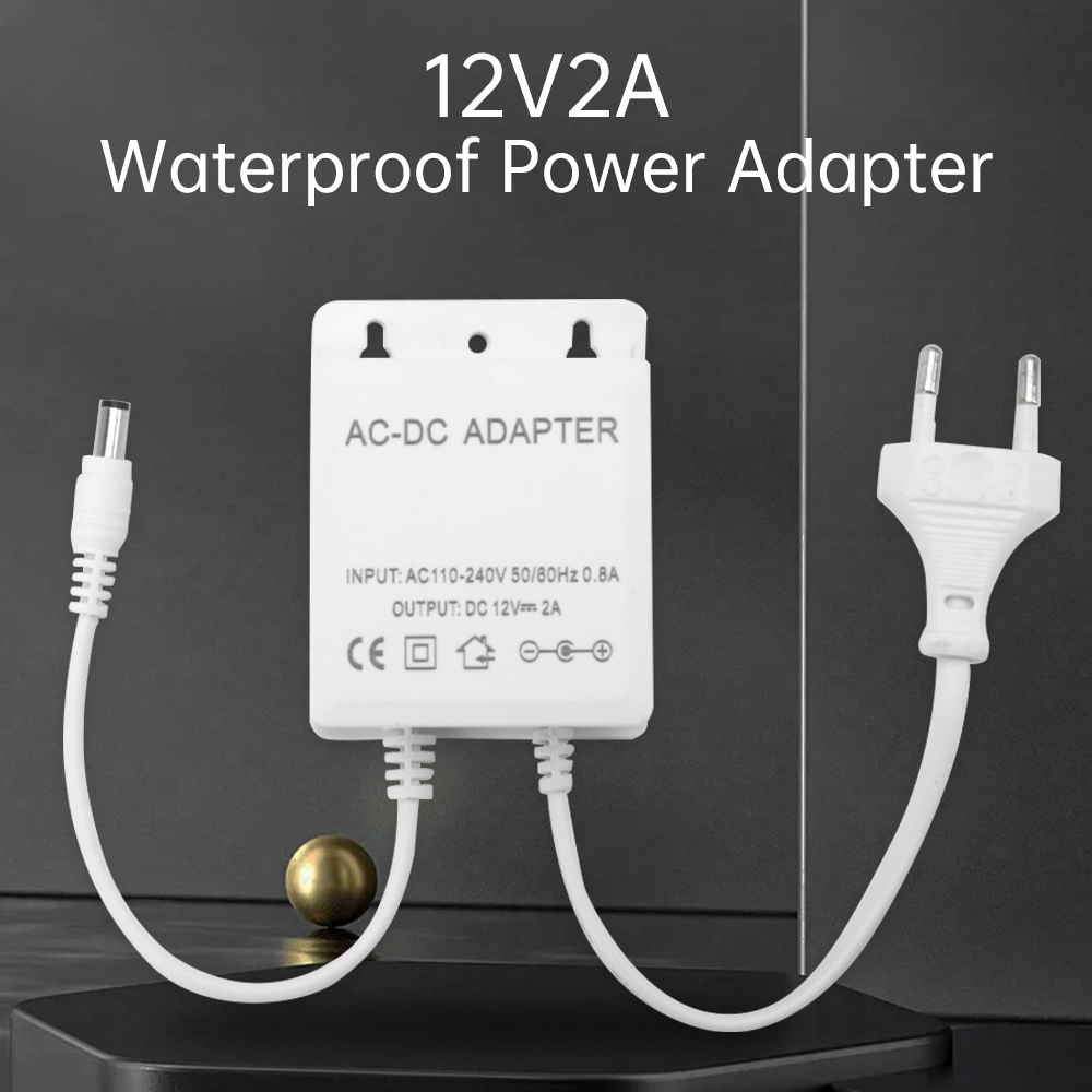 DC12V 2A adaptateur de prise u - Outdoor Power Adapter avis et prix