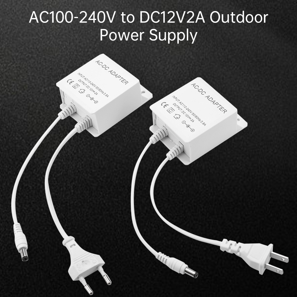 DC12V 2A adaptateur de prise u - Outdoor Power Adapter avis et prix
