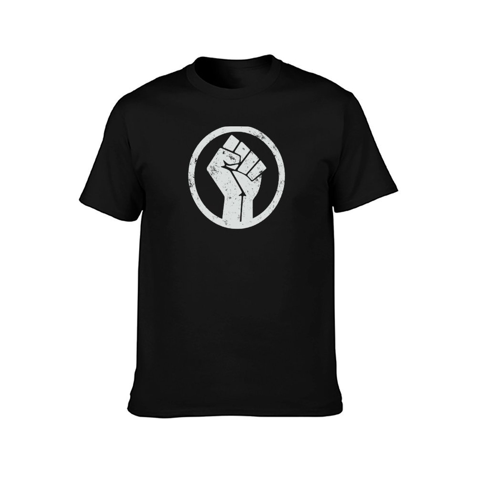 T-shirt BLACK POWER FIST BLANC - Outdoor Power Not Working avis et prix