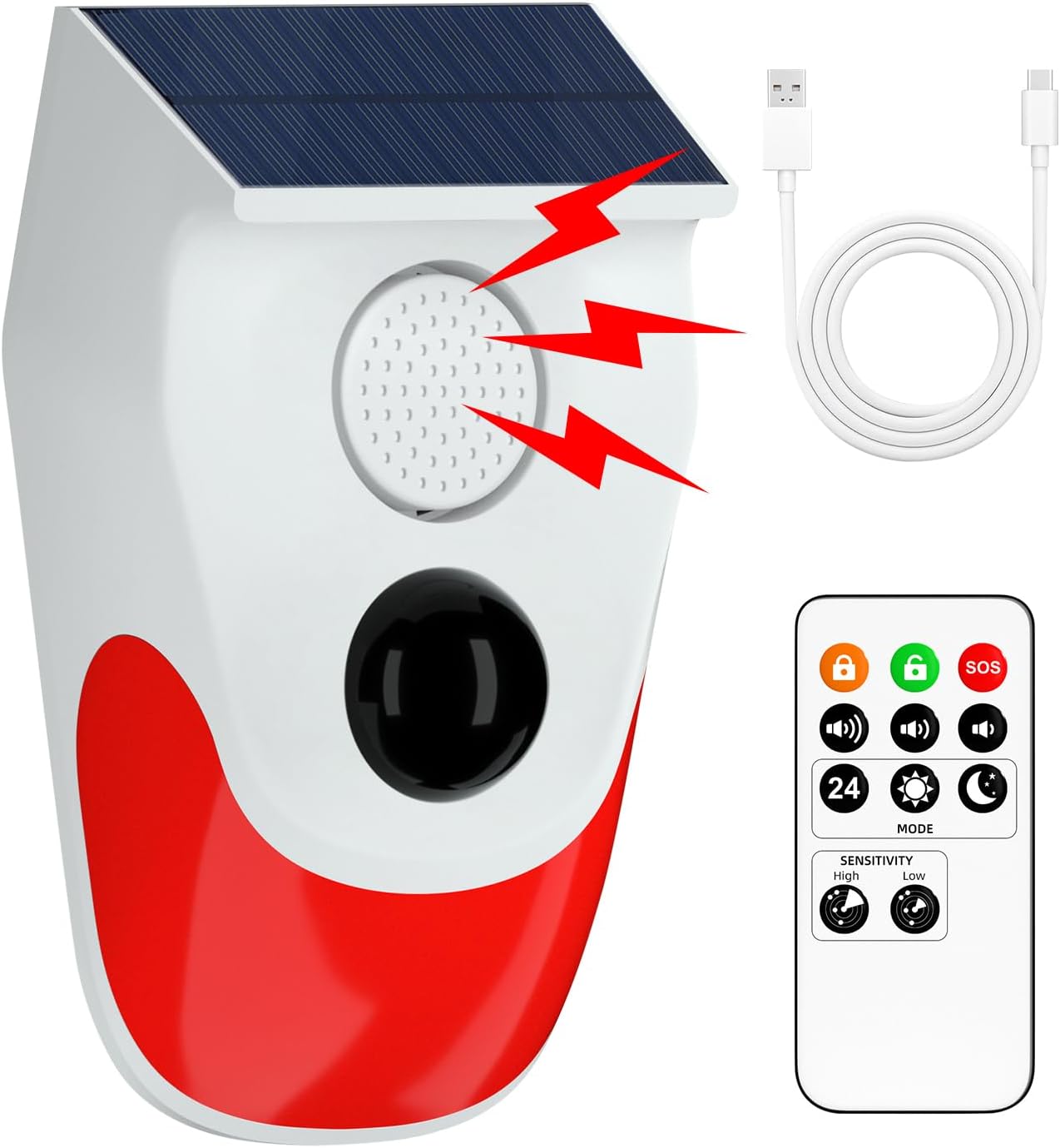 Alarme extérieure de capteur d - Outdoor Power Point avis et prix