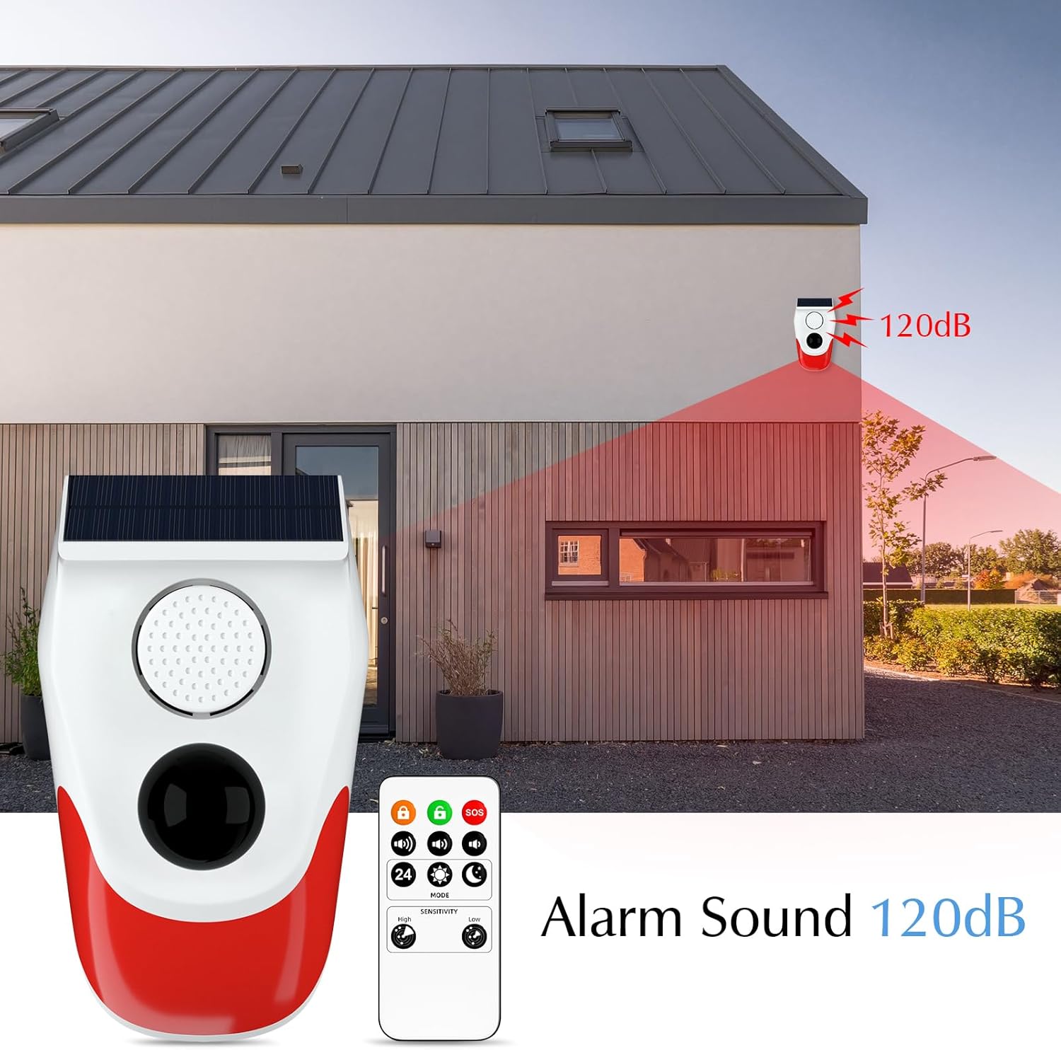 Alarme extérieure de capteur d - Outdoor Power Point avis et prix