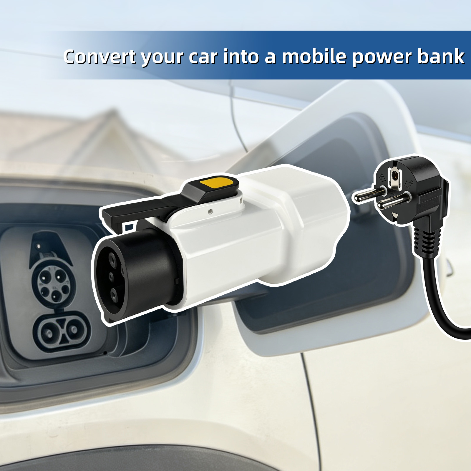 EVqiaoyi Type1 V2L adaptateur  - Outdoor Power Adapter avis et prix