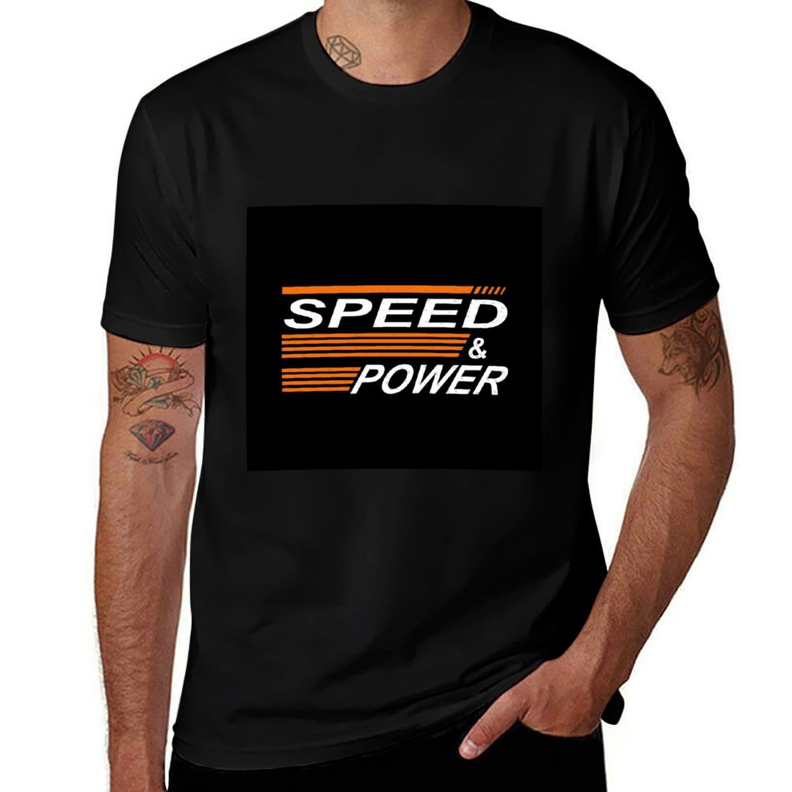 T-shirt POWER AND SPEED pour l - Outdoor Power Not Working avis et prix