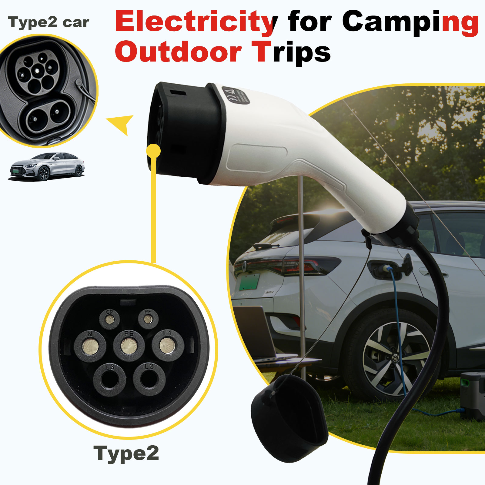 Adaptateur de décharge Type 2  - Outdoor Power Adapter avis et prix