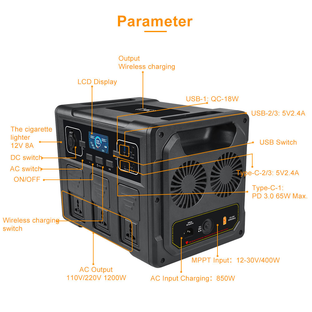 Générateur solaire portable 12 - Outdoor Power Generator avis et prix