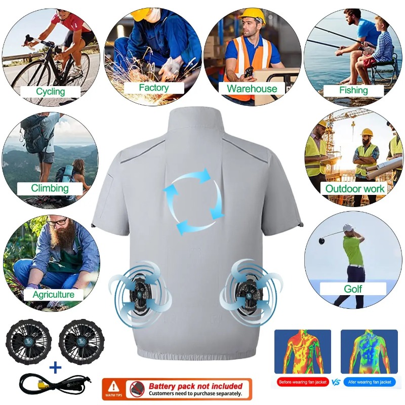 G-MACHT 2026 Nouveau Gilet Raf - Outdoor Power Not Working avis et prix