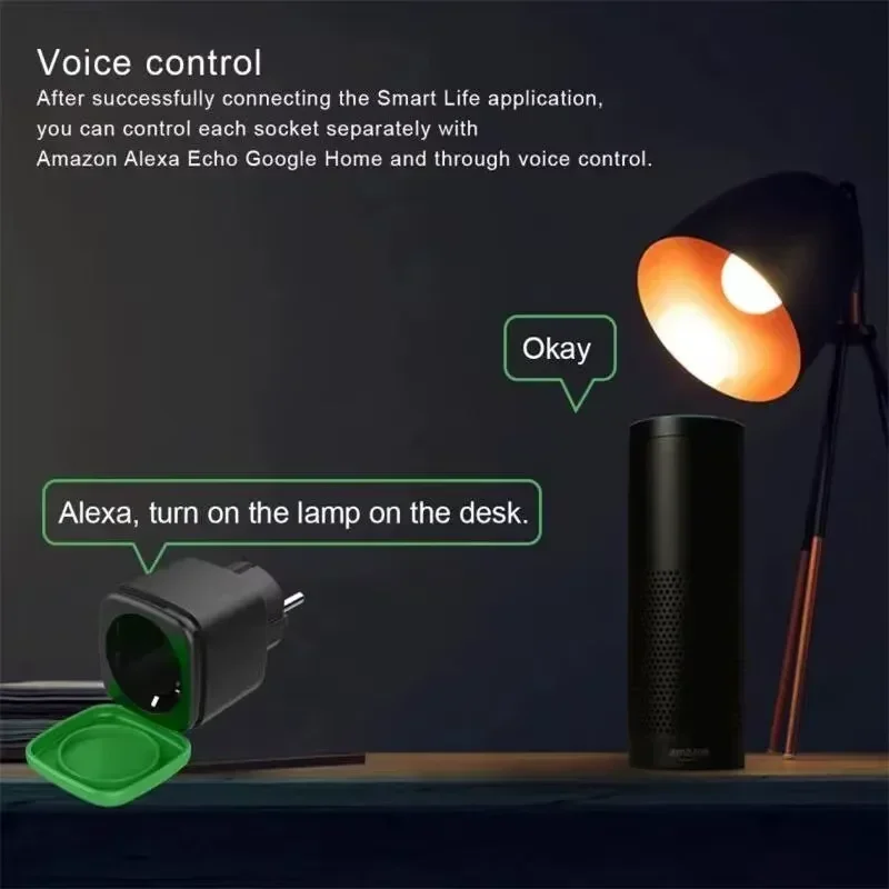 Prise intelligente WiFi Tuya E - Outdoor Power Adapter avis et prix