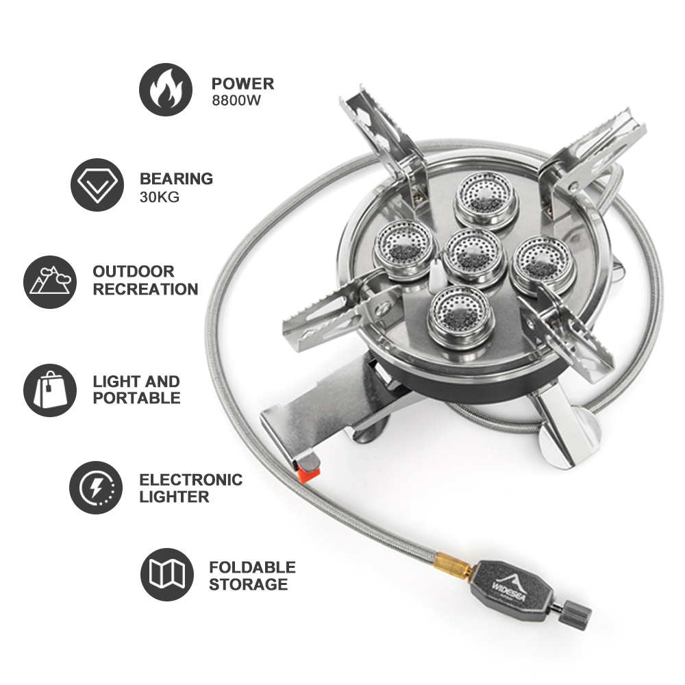 Widesea Camping 5in1 cuisinièr - Outdoor Power Equipment Brands avis et prix