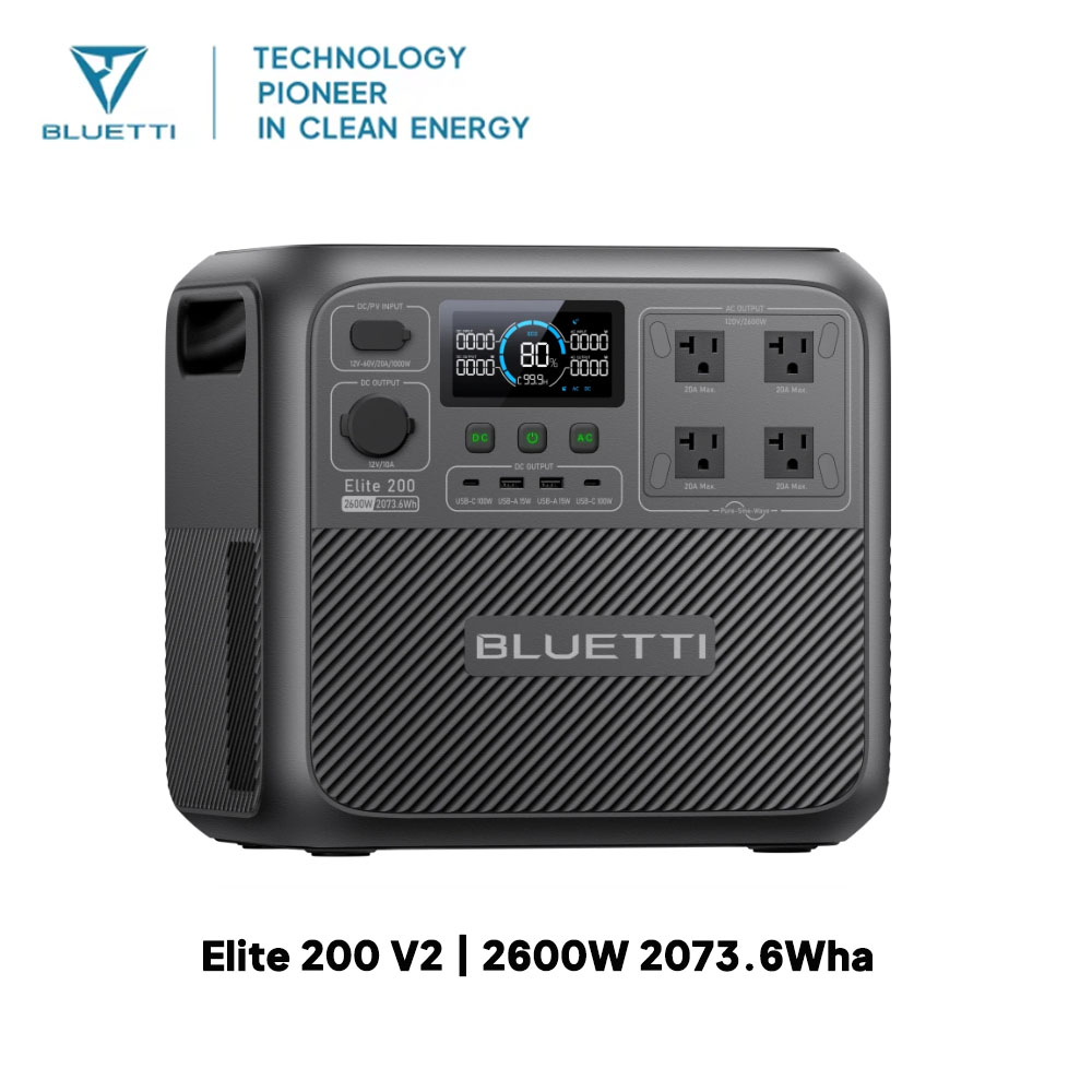 【Renew】BLUETTI Elite 200 V2 St - Outdoor Power Generator avis et prix